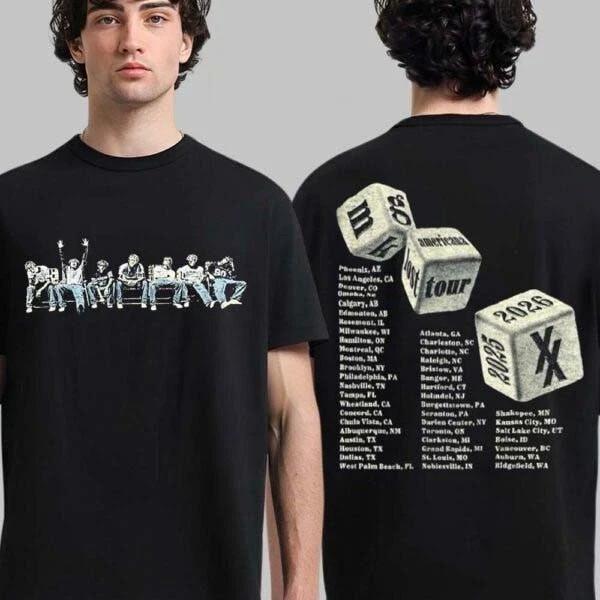 MGK Lost Americana Tour 2026 2026 T-Shirt XXL