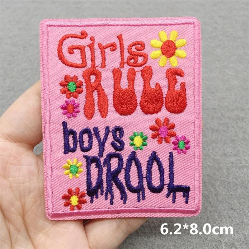 Cartoon Letter Patch Iron On Patches For Clothes Animal Embroidered Patches Funny Embroiderey Patch For Clothing Sewing Stickers