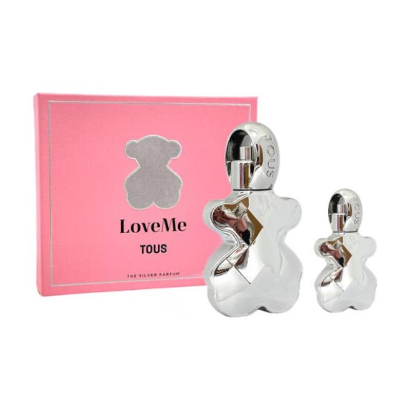 TOUS Beloved Silver Bear Perfume Set Boxed Floral Fruity Fragrance Parfum 2-piece Set 90ml+30ml