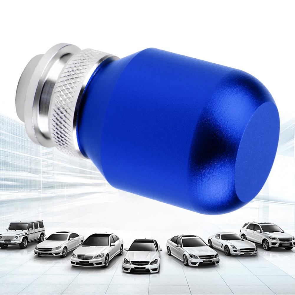 Car Universal Modification Manual Knob Gear Shift Head Shifter Lever Stick (Blue)