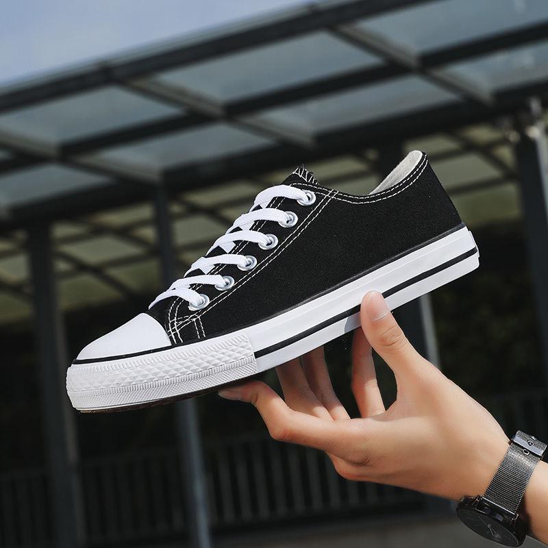 Women Canvas Shoes Men's Shoes Student High-top Fashion Couple Sneakers Lace-up Women Casual Shoes