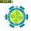 Golf Marker Magnet Putting Guide Round Bubble Level Level High