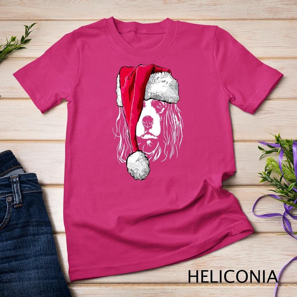 Funny Cavalier King Charles Spaniel Christmas Unisex T-shirt 4 4XL
