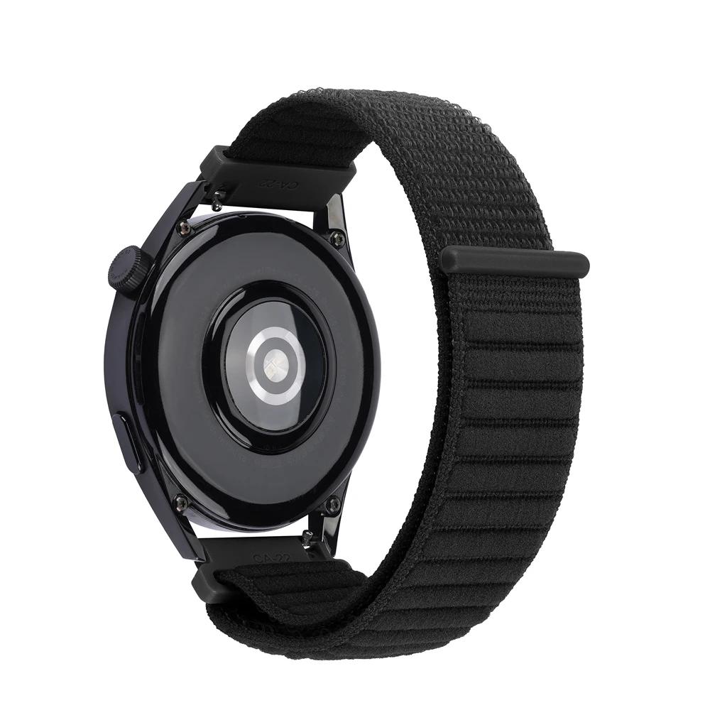 Nylon Loop Band For HUAWEU WATCH 5 4 3 Pro 46mm Strap GT 5 4 3 2 46mm/GT 3 2 42mm Replace Bracelet 22mm 20mm Watchband for HONOR