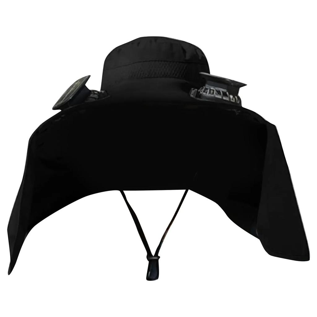 Hat Large Shawl Sunscreen Neck Protection Brim Sun Outdoor Leisure Mountaineering Fish Cap Men Waterproof Fisherman Big Amagi