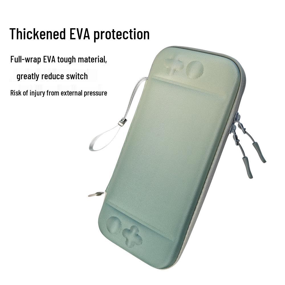 Nintendo Switch OLED Gradient EVA Protective Storage Bag - Portable Hard Shell for Handheld Console Accessories