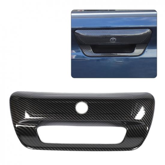 

Rear Door Tailgate Handle Cover Trim for Dodge Ram 1500 -2025 Carbon Fiber