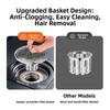 Odor and Insect Proof Sewer Shower Drain Anti-Clogging Drain Sink Strainer  Deodorant