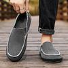 Summer Denim Canvas Men Breathable Casual Shoes Outdoor Non-Slip Sneakers Comfortable Driving Shoes Men's Loafers Big Size 39-48