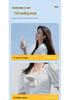 Ultra-thin Portable Neck Fan: Lightweight, Foldable, Rechargeable for Outdoor, Makeup, and Travel Use
