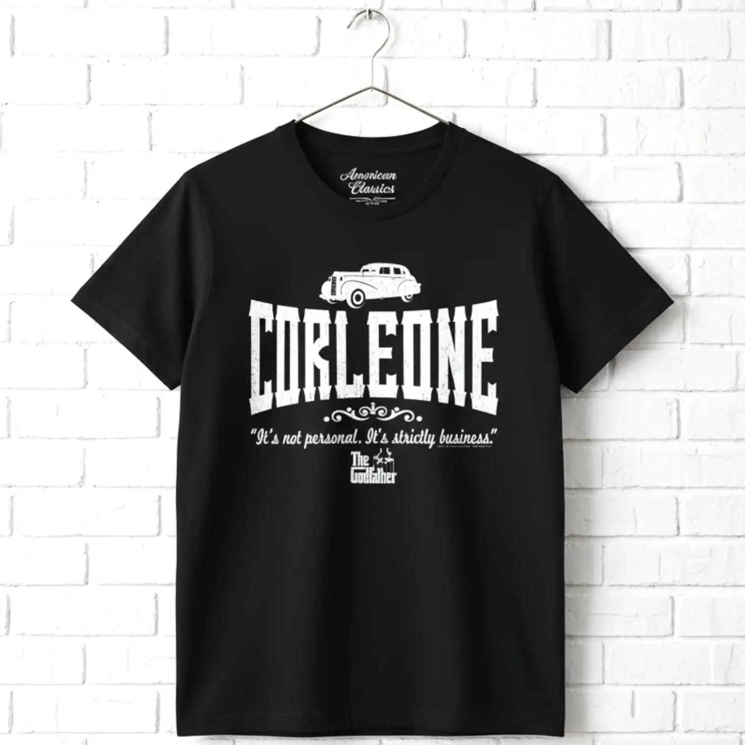 Godfather Corleone Strictly Business Men s T Shirt S