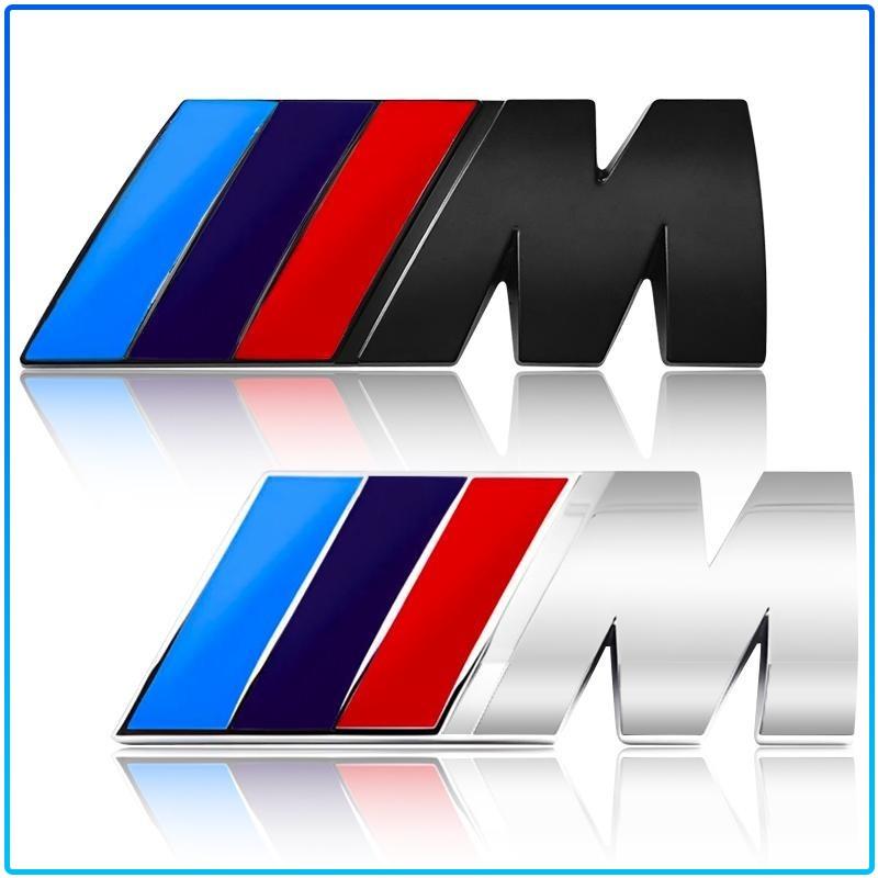 Car Sticker Emblem ABS Car Body Trim Decal Badge Exterior Modification For BMW M Performance 1 3 5 7 Series M3 M4 M5 M6 X1 X3 X5 X6 X7 E30 E34 E36 E39