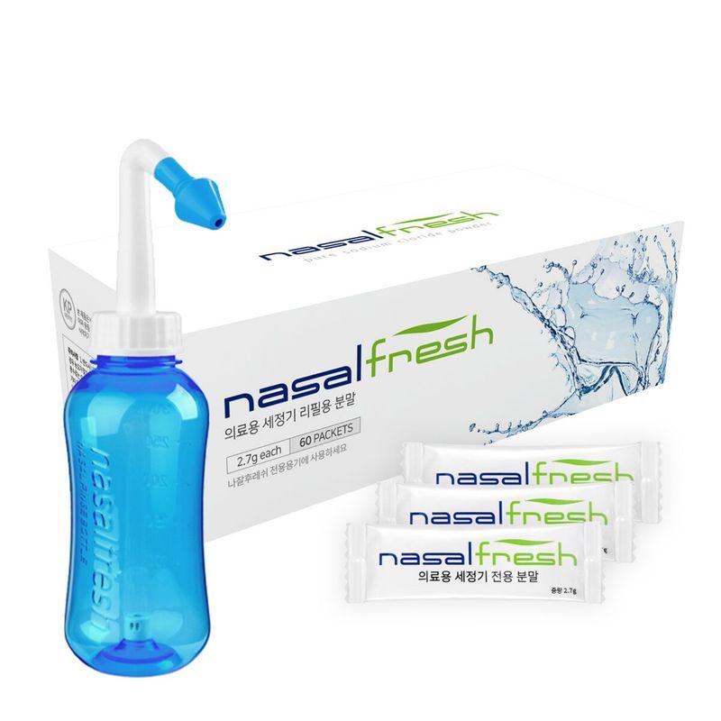 

Набор бутылочка Nasalfresh и смесь для промывания Blue