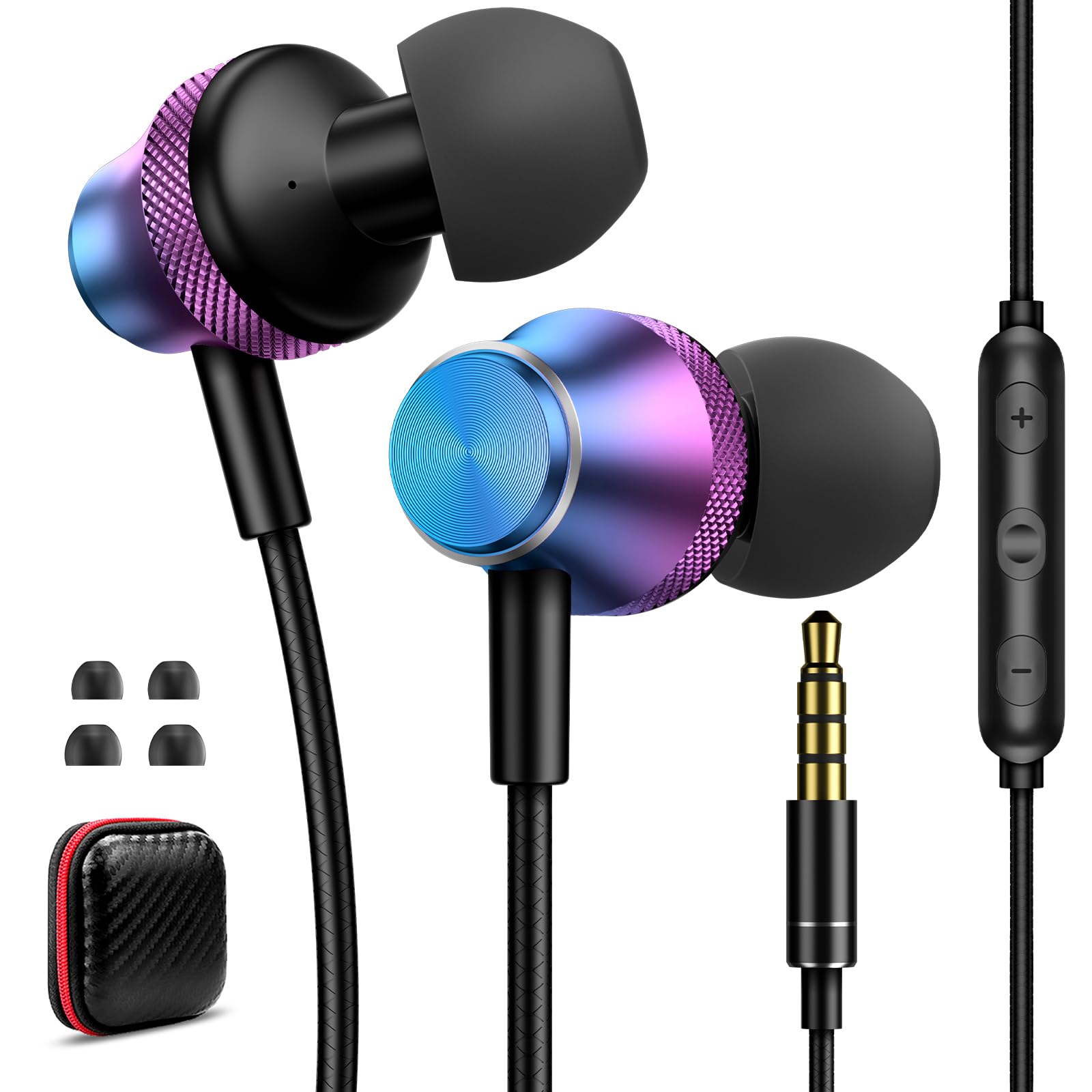 

with HIFI Sound Catalyst Supports Deep Earphones for PC Comfortable Braided Wire Compatible with iPhone 6s sense8 and other models Telework Web