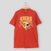Vintage 90s San Francisco 49ers NFL Red T Shirt Large Sf 49ers NFL Team American Football Shirt Forty Niners Shirt 49ers Tshirt Size L