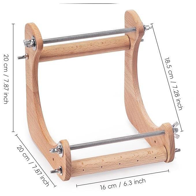 In-Stock Wooden Hand-Woven Bead Loom for Jewelry Bracelet Weaving