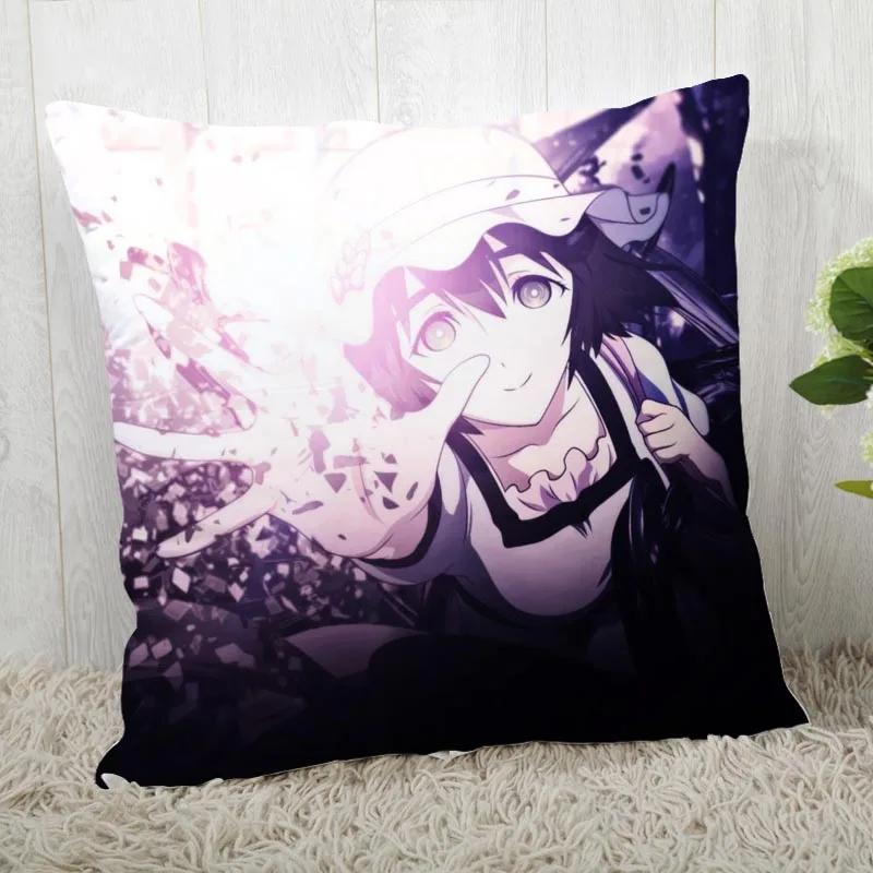 Steins Gate Pillow Cover Customize Pillow Case Modern Home Decorative Pillowcase For Living Room 45X45Cm A19.12.13