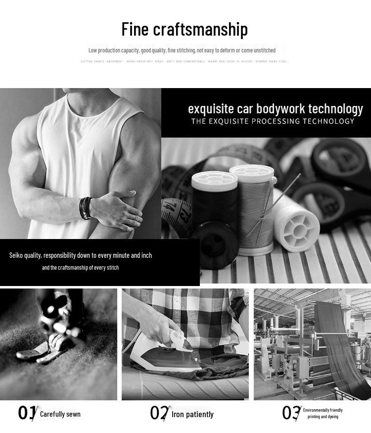 Men's Quick-Dry Slim Fit Tank Top - Trendy 2021 Sports Running Sleeveless T-Shirt