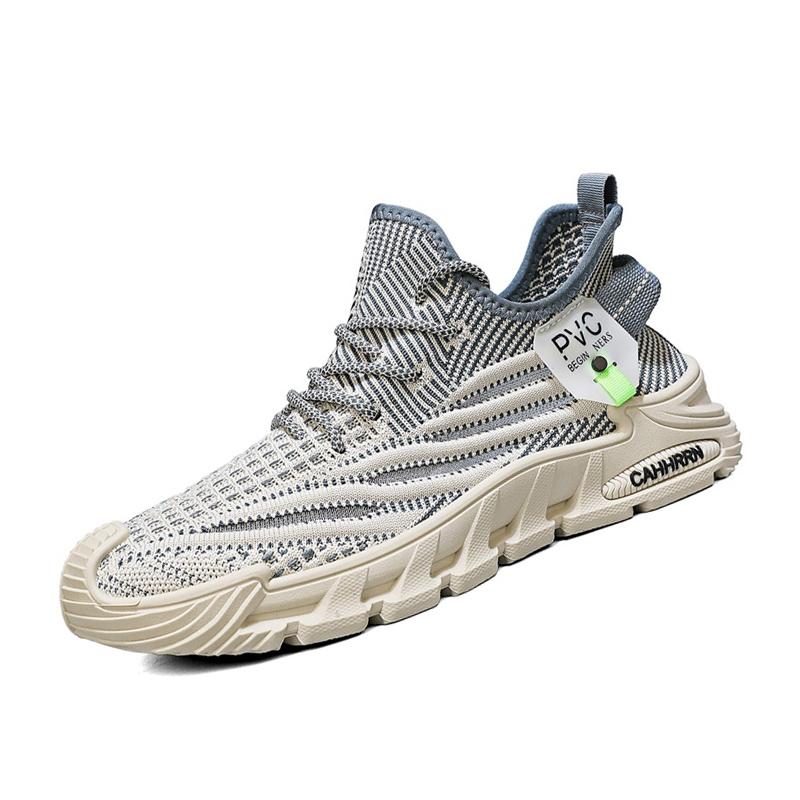 Fashion Casual Sneakers Mens Runing Shoes Outdoor Lightweight Breathable Mesh Increase Comfortable Sports Shoes for Men