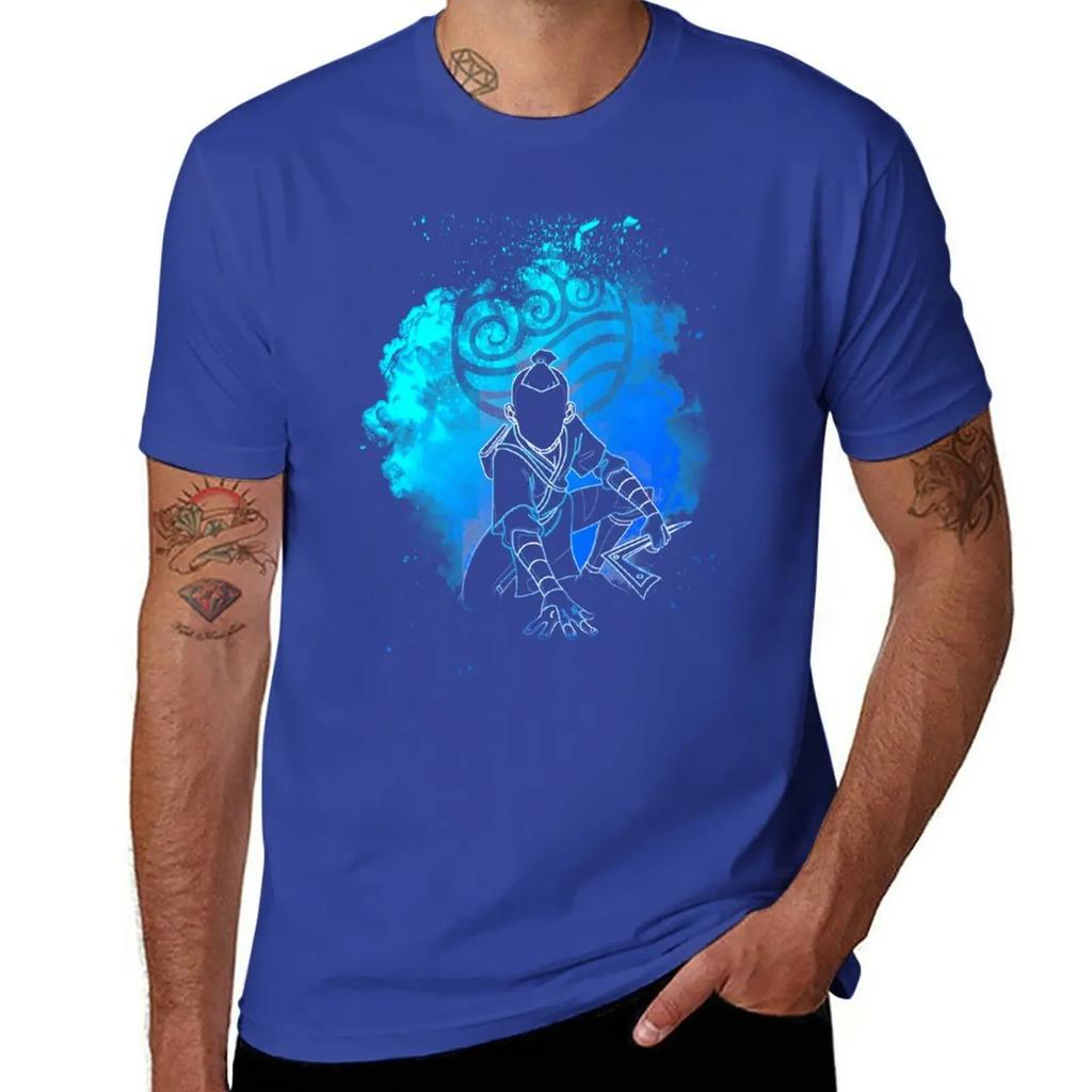 Soul of the Waterbender T-Shirt summer top tees slim fit t shirts for men