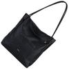 Black Tote Bag for Shoulder Fits Popular Brand [Altrose] Women, Bag, 2-Way, Large, Spacious, A4, Handbag, Simple, Plain, Cute, Commuting, School,