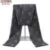 Sciarpa scozzese calda invernale da uomo 2025 - Stile europeo e americano, imitazione cashmere, motivo jacquard