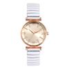 Women's Watch Waterproof Fashionable Snake Clasp Stainless Steel Band Quartz Analog Display Free Size Fashion Accessory