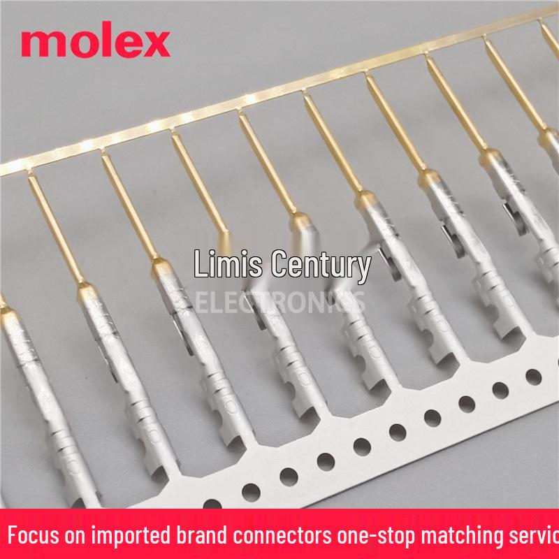 Molex SL Crimp Male Terminal Connector 22-24AWG (Part 1602-0081)