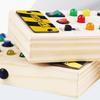 Wooden Busy Board Luminous Toy for Children's Early Education and Fine Motor Skills