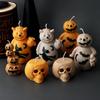 1PC 3D Skull Ghost Bat Witch Silicone Candle Mold Pumpkin DIY Epoxy Resin Plaster Gypsum Ornaments Halloween Home Decor Mould