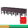 Extra-Large Thickened Raised Plastic Planter for Vegetables - Ideal for Family Rooftop or Balcony Gardening