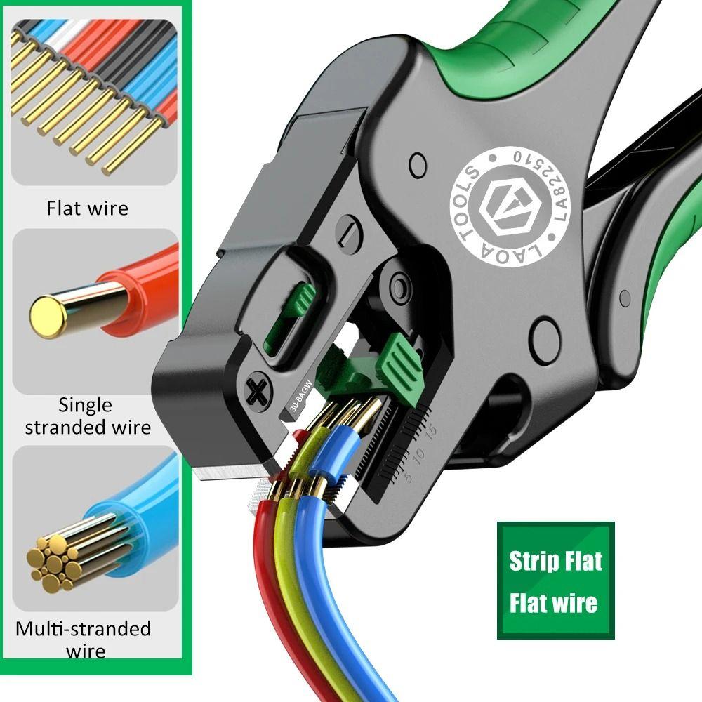 SK5 High Carbon Steel Fully Automatic Wire Stripping Plier Automatic Wire Stripper  Electrician
