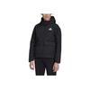 Adidas Cotton Hoodie Women Tops Black H65753