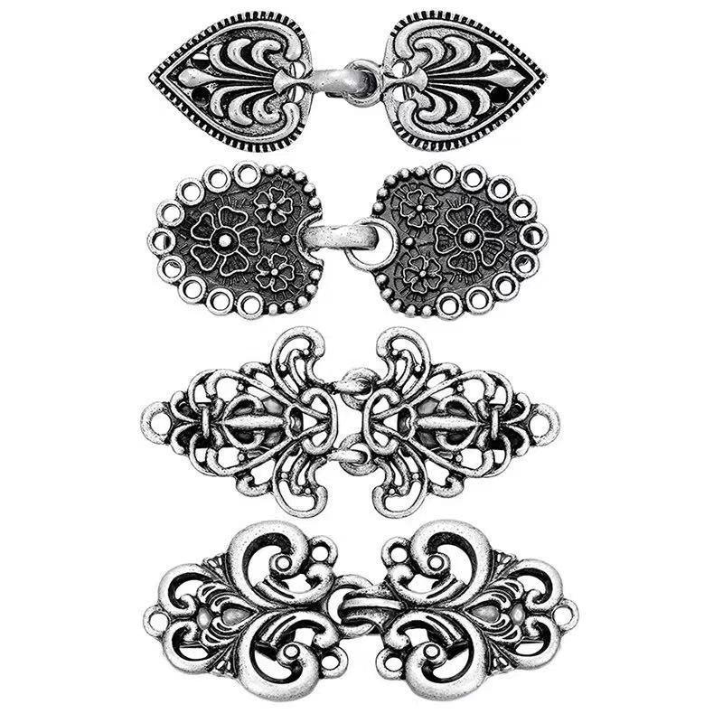 Retro Alloy Sweater Clip & Brooch for Cardigans, Scarves, and Collars