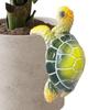 Cute Sea Turtle Flowerpot Hanger Cartoon Hanging Turtle Statue  Garden Yard Ornaments