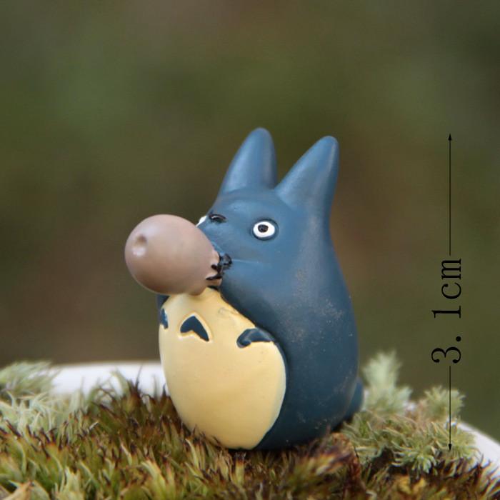 Resin Cartoon My Neighbor Totoro And Mei Miniature Garden Decor For Diy Landscaping And Collection