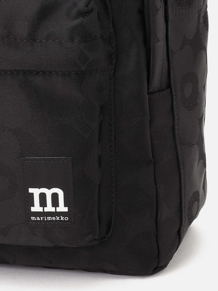 Zip Top Backpack Unikko Backpack F Black [Marimekko] Women's 52_1_52249293324