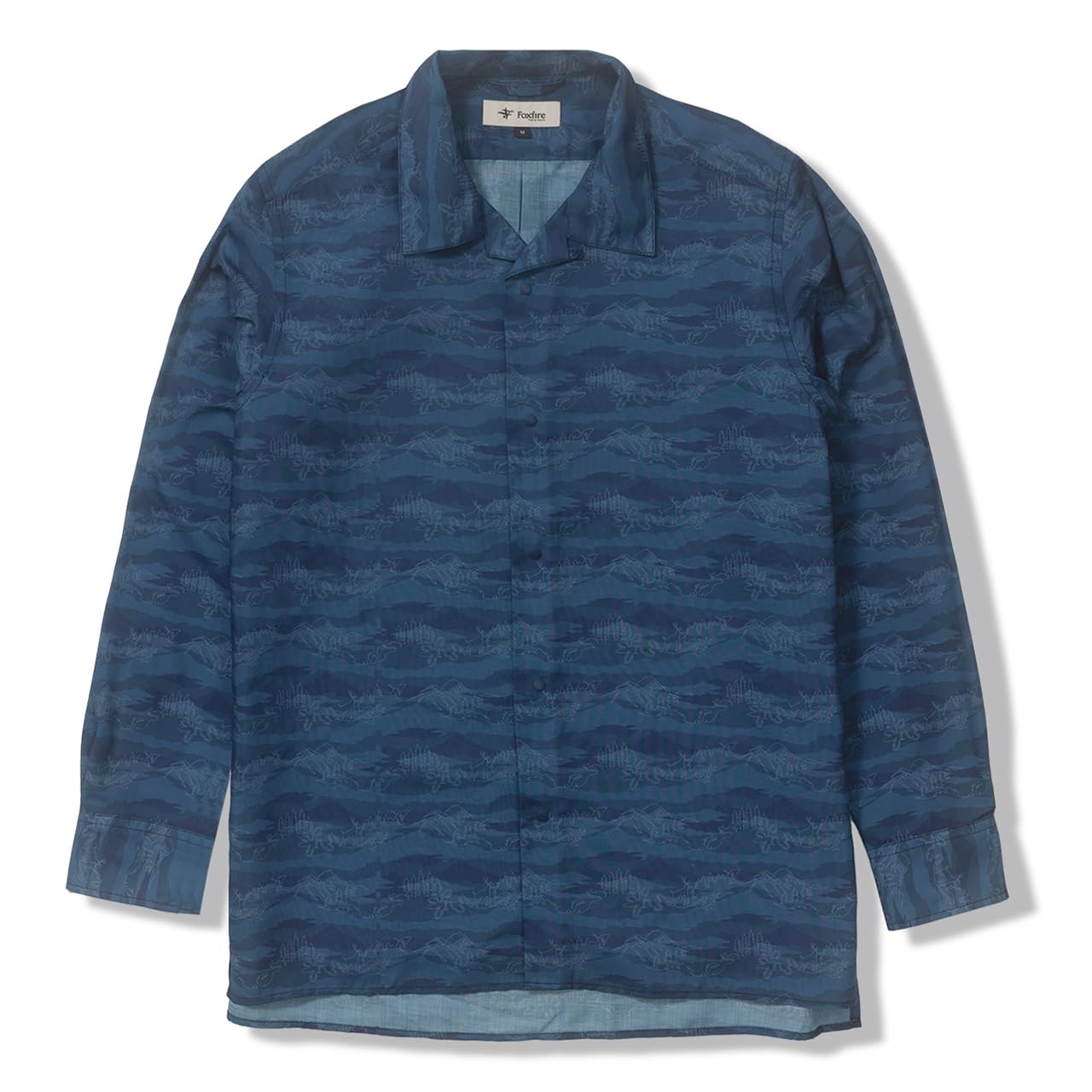 Foxfire Military Endless Rise Shirt, Navy (5212523)