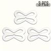 3pcs Bra Strap Converter Clips - Hidden, Lift, Anti-Slip for Strap Adjustment, Discreet Minimalist Accessory