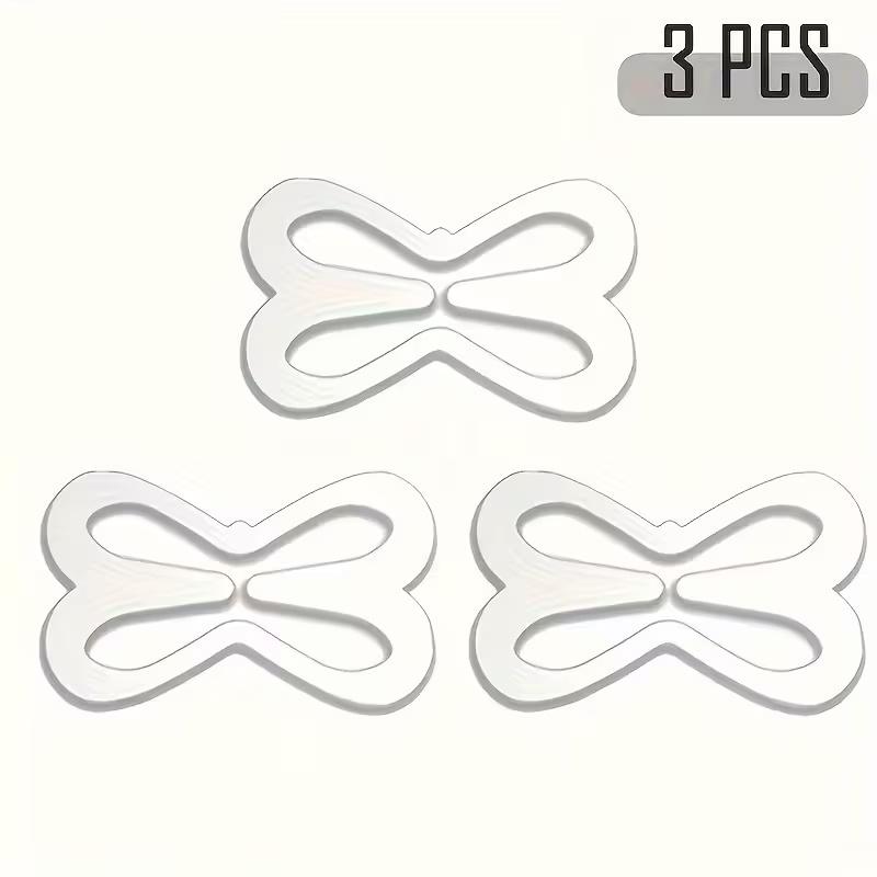 3pcs Bra Strap Converter Clips - Hidden, Lift, Anti-Slip for Strap Adjustment, Discreet Minimalist Accessory