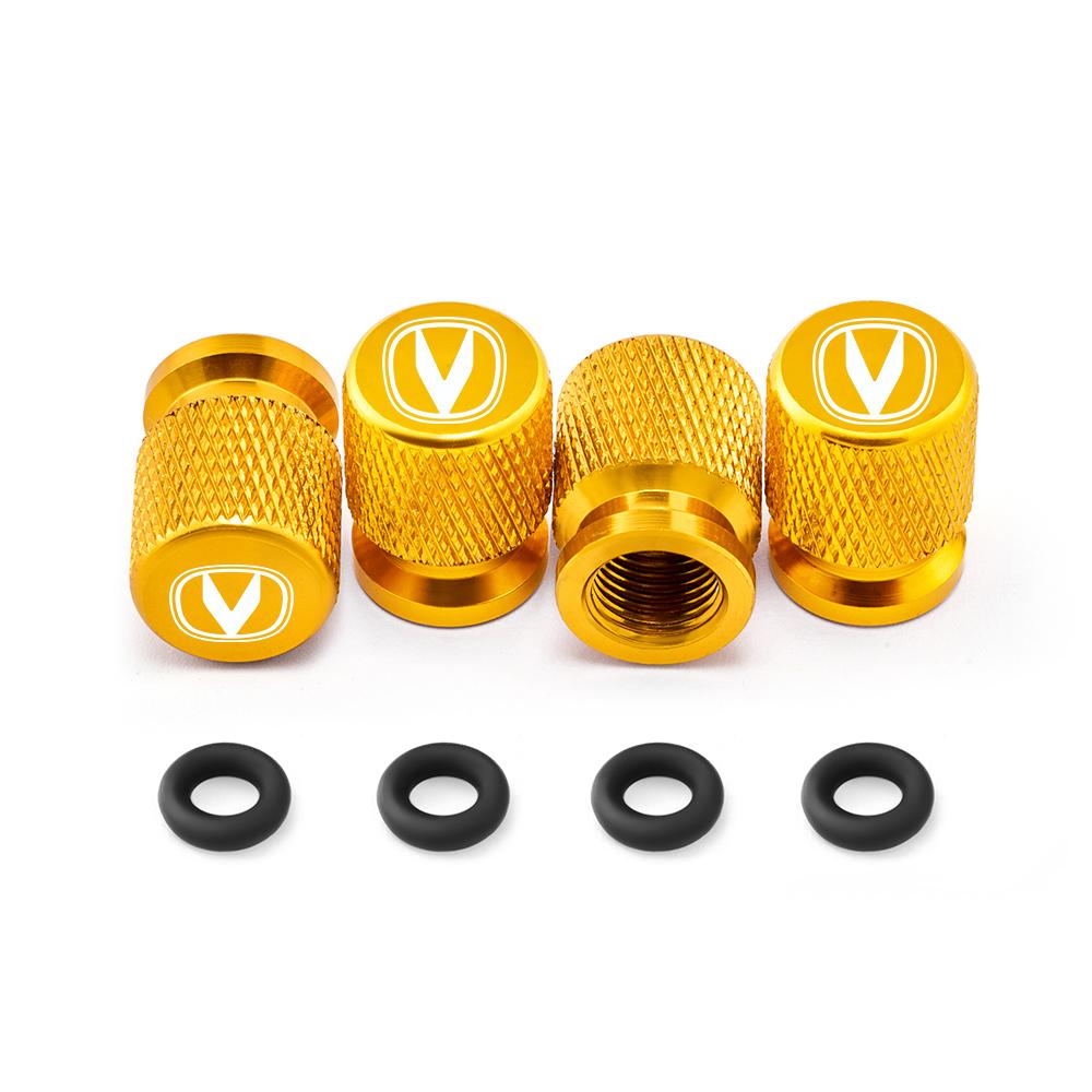 4pcs Aluminum Car Wheel Tire Valve Cap Covers For Changan CS35 Plus CS55 PLUS CS75 PLUS Eado UNI-T UNI-K 2023 Car Accessories