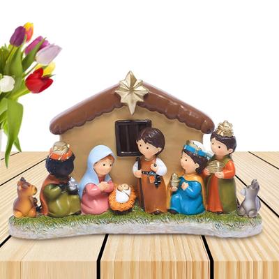 Krippe Jesus Statue Weihnachtsschmuck Weihnachtsschmuck Innen Weihnachten Baby Jesus Statue Weihnachtsgeschenk
