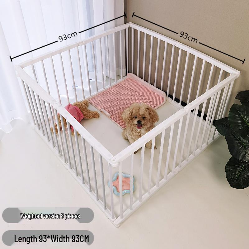 Meng Xiao Bao Indoor Pet Fence & Gate for Small To Medium Dogs and Rabbits