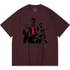 230 g/m² 100% Baumwolle Heavy Metal T-Shirt Rockband Beliebte Musik Druck Unisex Schweres Baumwoll-T-Shirt
