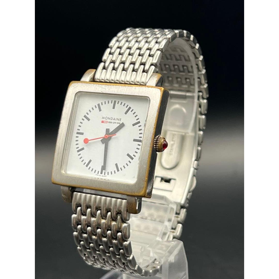 Used MONDAINE Swiss National Railways official watch brand