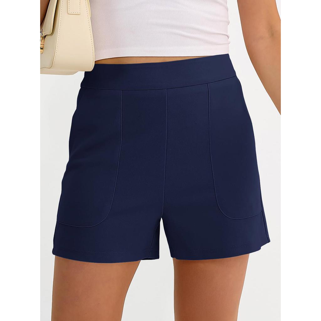 Summer Shorts For Women Casual High Waist Wide Leg Shorts
