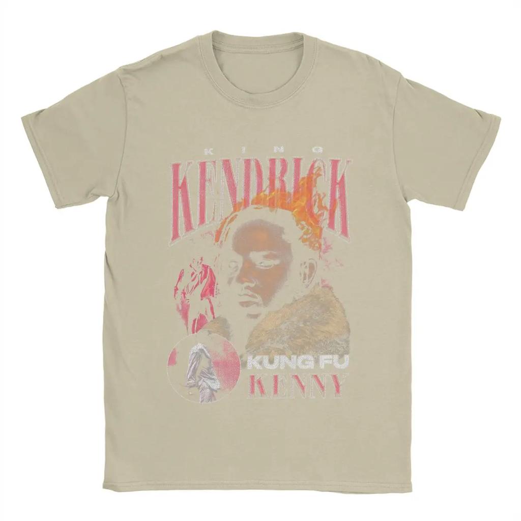 Kendrick Lamar 90s T Shirts Men Cotton Funny T-Shirt Round Neck Tees Short Sleeve Clothing Plus Size