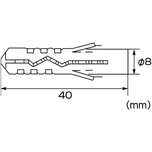 Lobtex Mongo Nylon Plug (600 pieces) MP840T