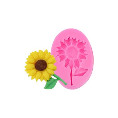 Sonnenblume Silikonform Blume Biene Cupcake Topper Fondantform Werkzeuge Süßigkeiten Schokolade Gumpaste Form
