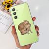 For Samsung Galaxy A54 Case A546B SM-A546B Cute Astronaut Clear Silicone Soft Phone Cover For Samsung A54 5G A 54 GalaxyA54 Capa